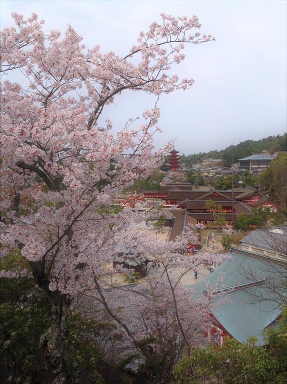 Jukeiso Hotel Hatsukaichi Bagian luar foto